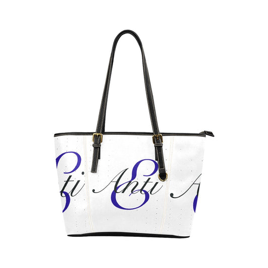 Antie PU leather tote